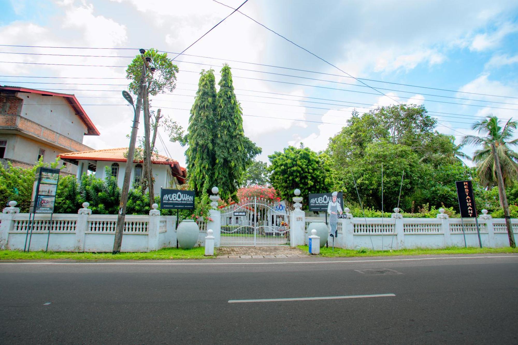 בנטוטה Ayubowan Swiss Lanka Bungalow Resort מראה חיצוני תמונה